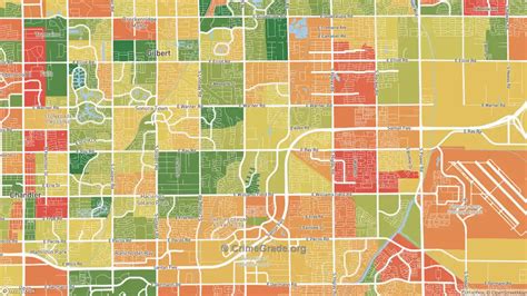 gilbert az interactive map.